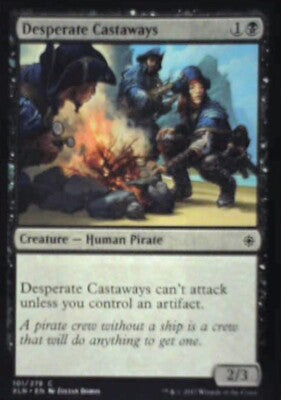 Desperate Castaways - Ixalan: #101, Magic: The Gathering Nm R177