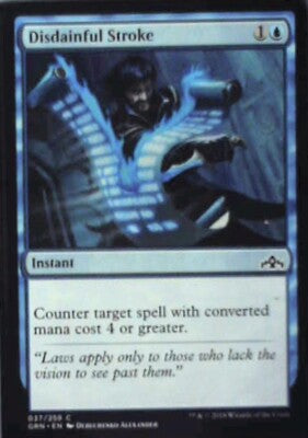 Disdainful Stroke - Guilds of Ravnica: #37, Magic: The Gathering Lp R99