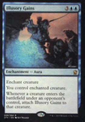 Illusory Gains - Dragons of Tarkir: #59, Magic: The Gathering Nm R102