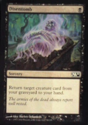 Disentomb - Magic 2011 (M11): #94, Magic: The Gathering Nm R137