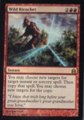 Wild Ricochet - Commander: #139, Magic: The Gathering Nm R146