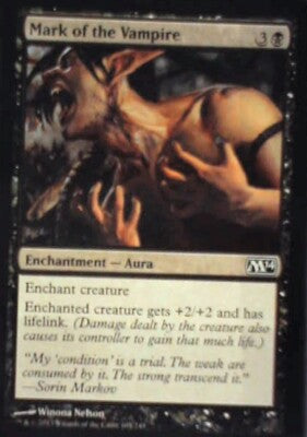 Mark of the Vampire - Magic 2014 (M14): #105, Magic: The Gathering Nm R182