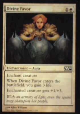 Divine Favor - Magic 2014 (M14): #17, Magic: The Gathering Nm R180