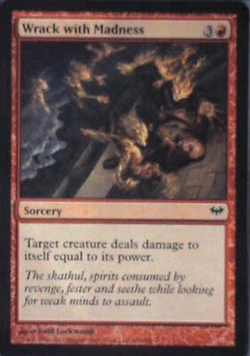 Wrack with Madness - Dark Ascension: #107, Magic: The Gathering Nm R188