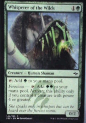 Whisperer of the Wilds - Fate Reforged: #144, Magic: The Gathering Nm R240