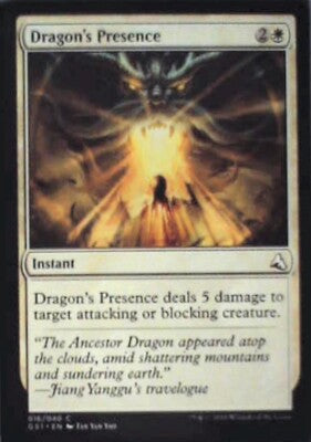 Dragon's Presence - Global Series Jiang Yanggu & Mu Yanling: #16 Nm R217