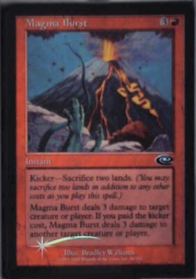 Magma Burst - Planeshift: #66, Magic: The Gathering - Foil Nm R247