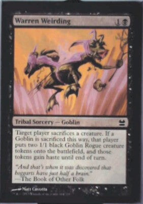 Warren Weirding - Modern Masters: #104, Magic: The Gathering Nm R168