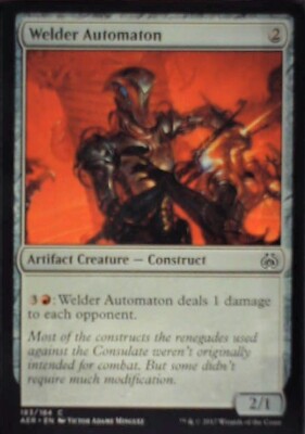 Welder Automaton - Aether Revolt: #183, Magic: The Gathering Nm R117