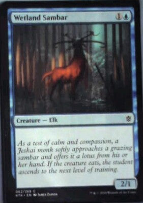 Wetland Sambar - Khans of Tarkir: #62, Magic: The Gathering Nm R157