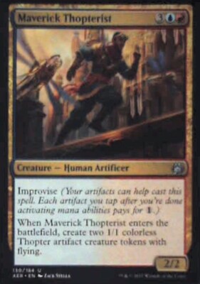 Maverick Thopterist - Aether Revolt: #130, Magic: The Gathering Nm R142