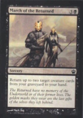 March of the Returned - Theros: #96, Magic: The Gathering Nm R136
