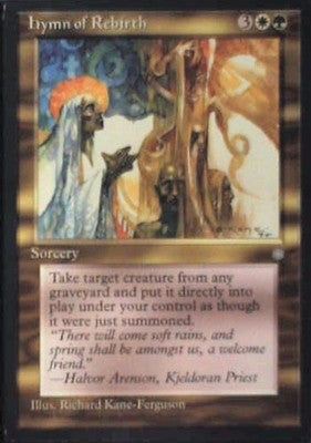 Hymn of Rebirth - Ice Age: #295, Magic: The Gathering Lp C334