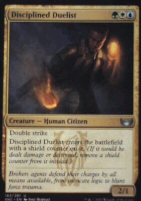 Disciplined Duelist - Streets of New Capenna: #182, Magic: The Gathering Nm R130