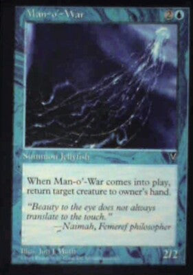 Man-o'-War - Visions: #37, Magic: The Gathering Lp R234