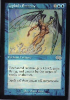 Zephid's Embrace - Urza's Saga: #114, Magic: The Gathering Nm R53
