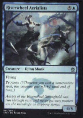 Riverwheel Aerialists - Khans of Tarkir: #51, Magic: The Gathering Nm R157