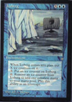 Iceberg - Ice Age: #73, Magic: The Gathering Nm R125