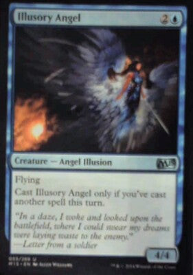 Illusory Angel - Magic 2015 (M15): #59, Magic: The Gathering Nm R245