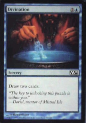 Divination - Magic 2012 (M12): #50, Magic: The Gathering Nm R244