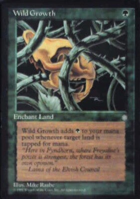 Wild Growth - Ice Age: #277, Magic: The Gathering Nm R191