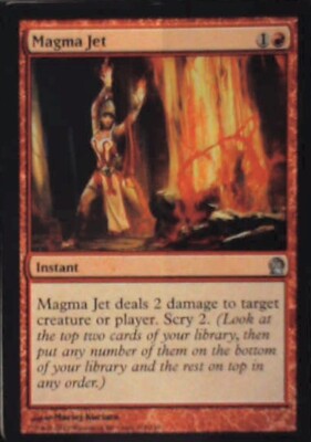 Magma Jet - Theros: #128, Magic: The Gathering Lp R38
