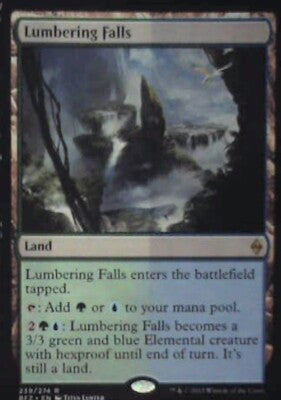 Lumbering Falls - Battle for Zendikar: #239, Magic: The Gathering Nm R62