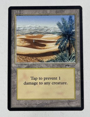 Oasis Arabian Nights LP Light Play MTG Magic The Gathering