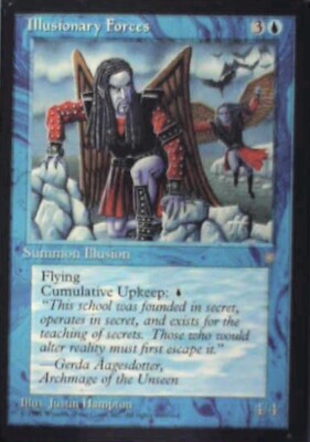 Illusionary Forces - Ice Age: #75, Magic: The Gathering Nm R125