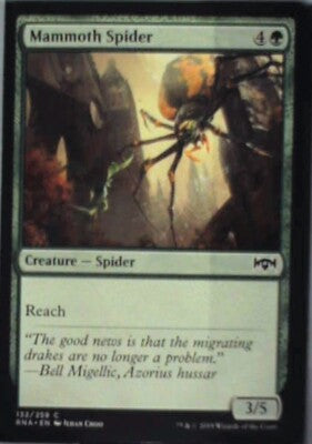 Mammoth Spider - Ravnica Allegiance: #132, Magic: The Gathering Nm R181