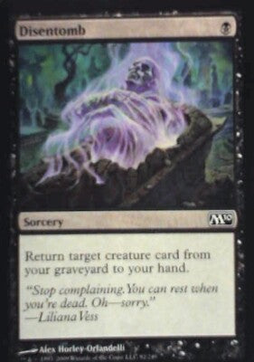 Disentomb - Magic 2010 (M10): #92, Magic: The Gathering Nm R174