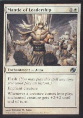 Mantle of Leadership - Planar Chaos: #9, Magic: The Gathering Nm R212