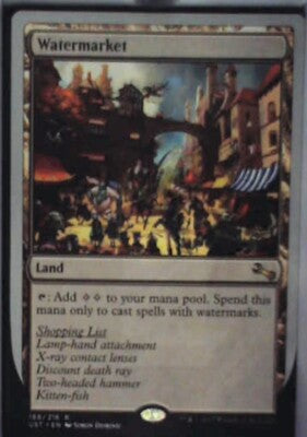 Watermarket - Unstable: #166, Magic: The Gathering Nm R237