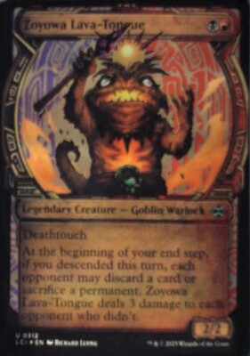 Zoyowa Lava-Tongue (Showcase) - The Lost Caverns of Ixalan: #312 - Foil Lp R249
