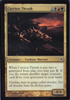 Carrion Thrash - Shards of Alara: #162, Magic: The Gathering Nm R193
