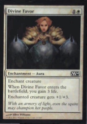 Divine Favor - Magic 2014 (M14): #17, Magic: The Gathering Lp R209