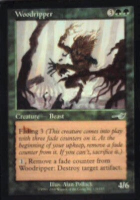 Woodripper - Nemesis: #125, Magic: The Gathering Nm R155