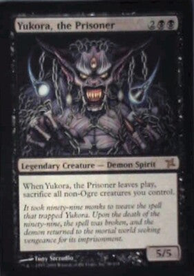 Yukora, the Prisoner - Betrayers of Kamigawa: #90, Magic: The Gathering Lp R234