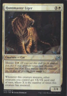 Huntmaster Liger - Ikoria: Lair of Behemoths: #16, Magic: The Gathering Nm R29