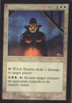Witch Hunter - Timeshifted: #17, Magic: The Gathering Mp R37