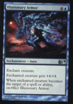 Illusionary Armor - Magic 2014 (M14): #59, Magic: The Gathering Lp R97