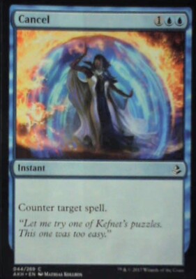 Cancel - Amonkhet: #44, Magic: The Gathering Nm R143