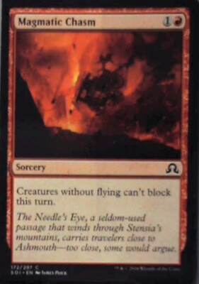Magmatic Chasm - Shadows over Innistrad: #172, Magic: The Gathering Nm R87