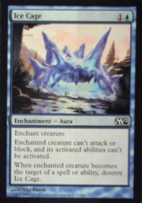 Ice Cage - Magic 2012 (M12): #57, Magic: The Gathering Nm R244