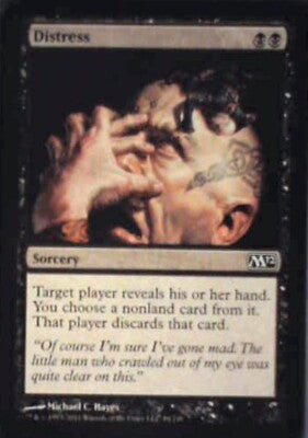 Distress - Magic 2012 (M12): #94, Magic: The Gathering Nm R201