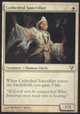 Cathedral Sanctifier - Avacyn Restored: #11, Magic: The Gathering Nm R200