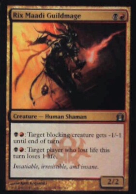 Rix Maadi Guildmage - Return to Ravnica: #192, Magic: The Gathering Nm R34