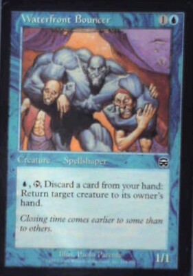 Waterfront Bouncer - Mercadian Masques: #114, Magic: The Gathering Lp R197