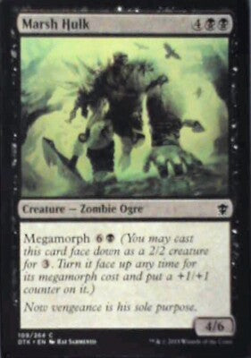 Marsh Hulk - Dragons of Tarkir: #109, Magic: The Gathering Nm R135