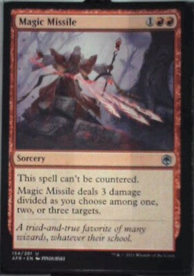 Magic Missile - Adventures in the Forgotten Realms: #154, MTG Nm R127